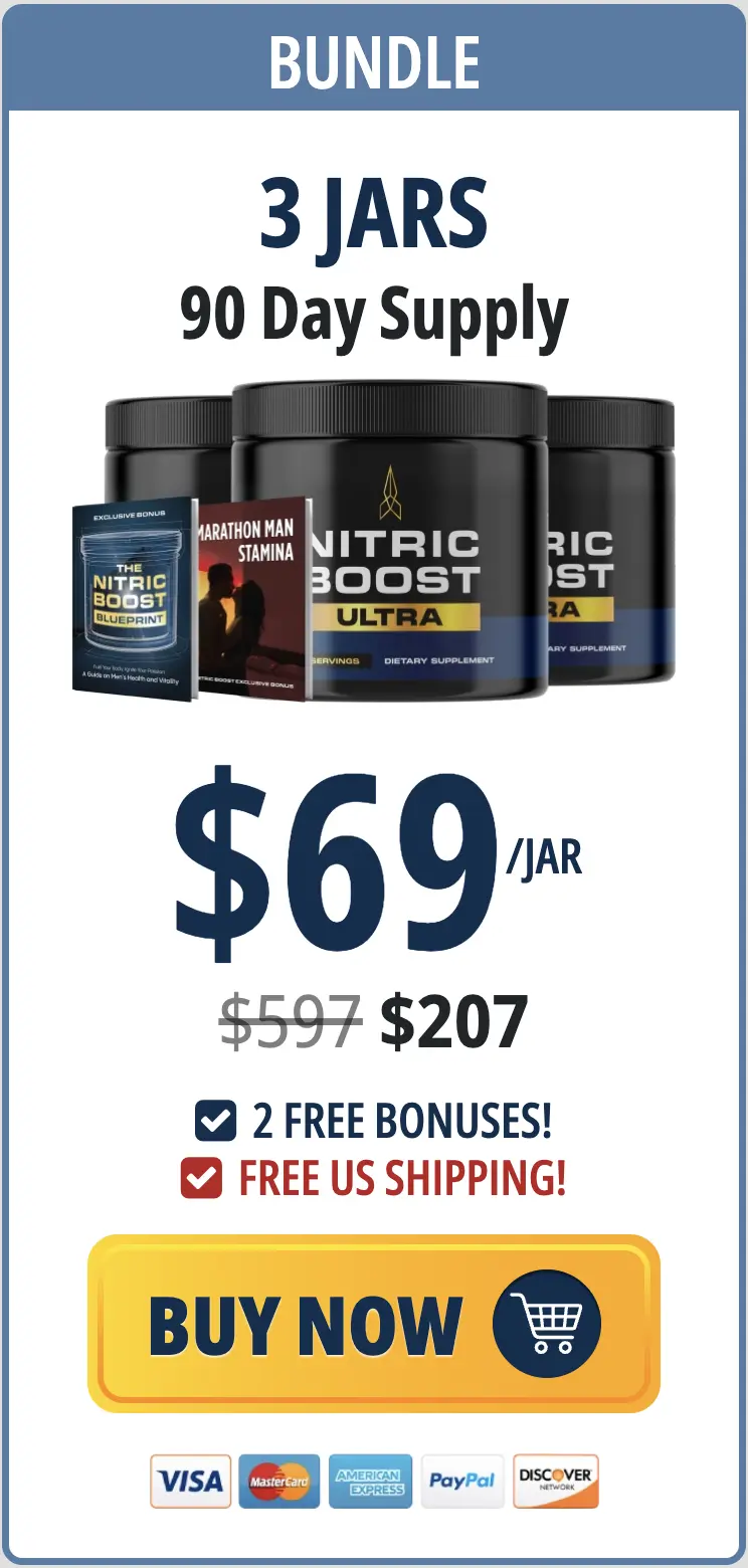 Nitric Boost three bottles order